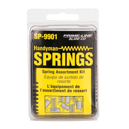 Csc Prime-Line 4.625 in. L X 2.9 in. D Extension and Compression Assortment Spring 1 pk SP 9901
